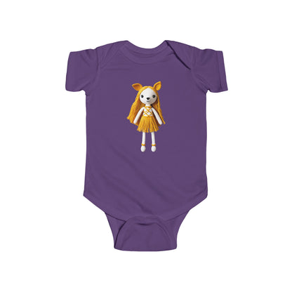 LILY Infant Fine Jersey Bodysuit NB: 0-24 mos
