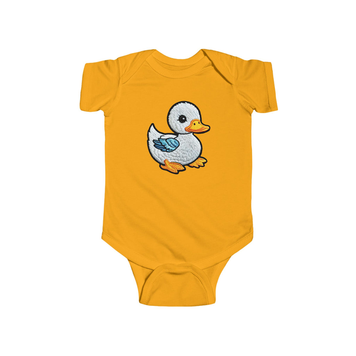 COTTON Infant Fine Jersey Bodysuit NB: 0-24 mos