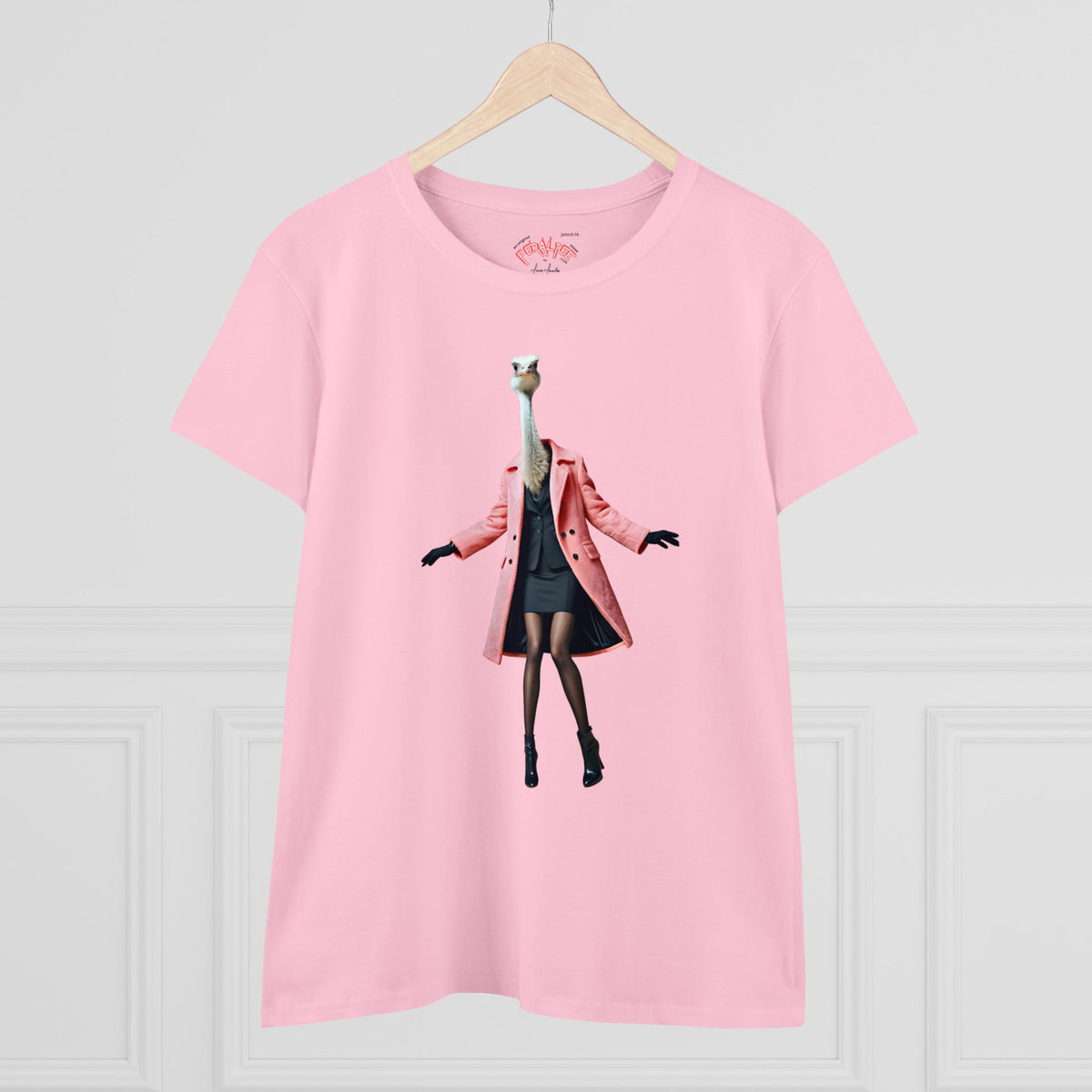 Camiseta de algodón de peso medio para mujer DUCHESS
