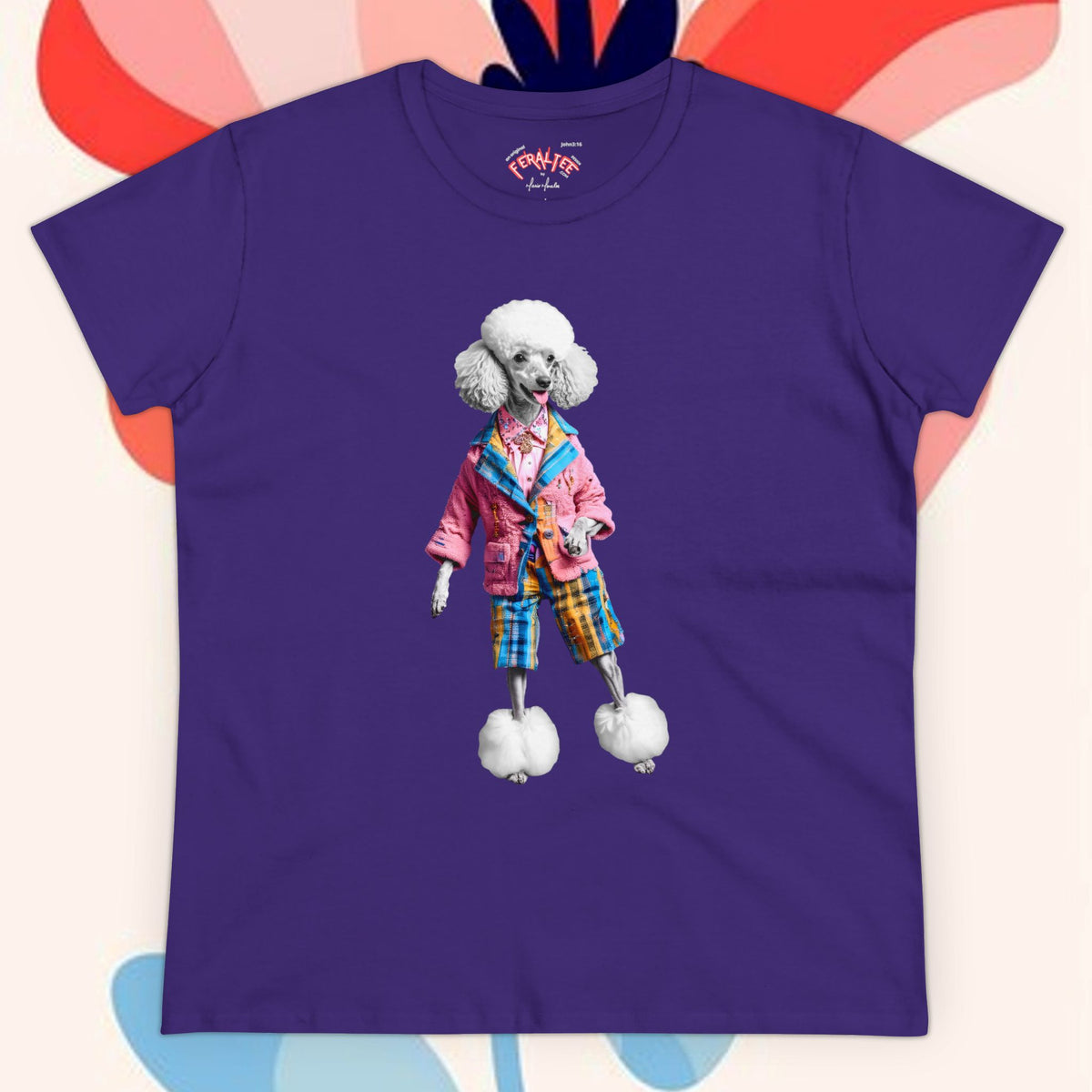 CHIENNE Women's Midweight Cotton Tee