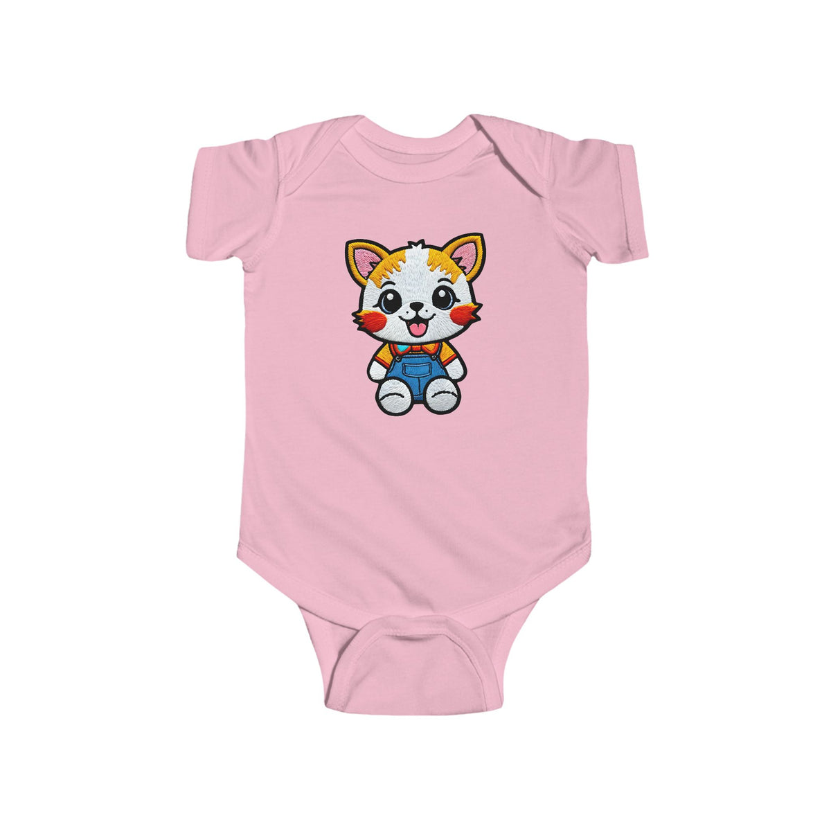 FLUFFY Infant Fine Jersey Bodysuit NB: 0 - 24 mo
