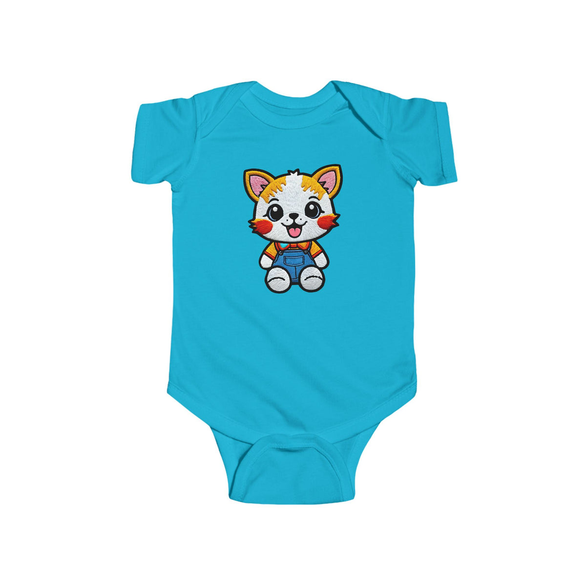 FLUFFY Infant Fine Jersey Bodysuit NB: 0 - 24 mo