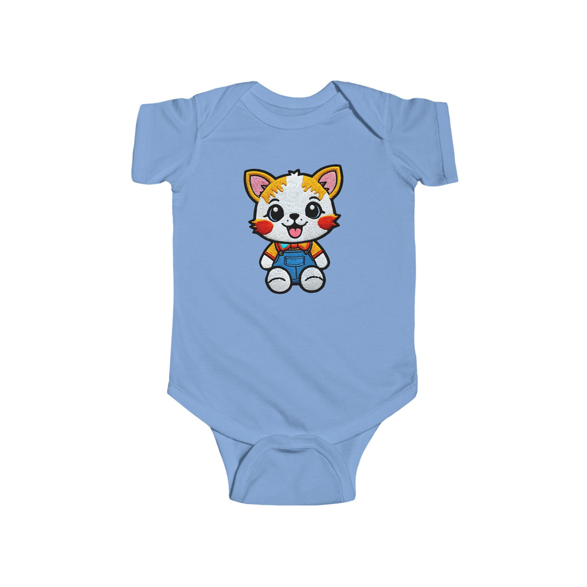 FLUFFY Infant Fine Jersey Bodysuit NB: 0 - 24 mo
