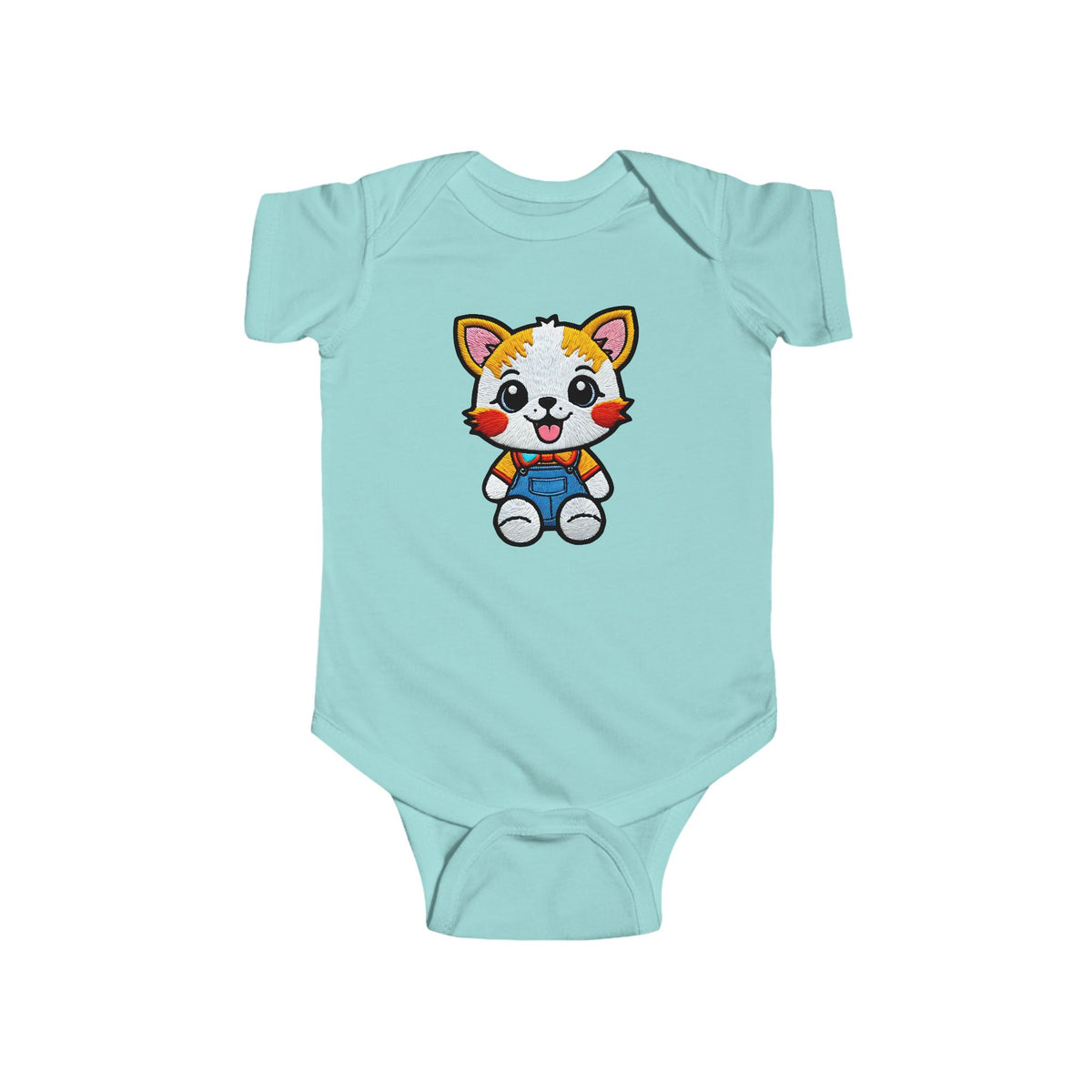 FLUFFY Infant Fine Jersey Bodysuit NB: 0 - 24 mo