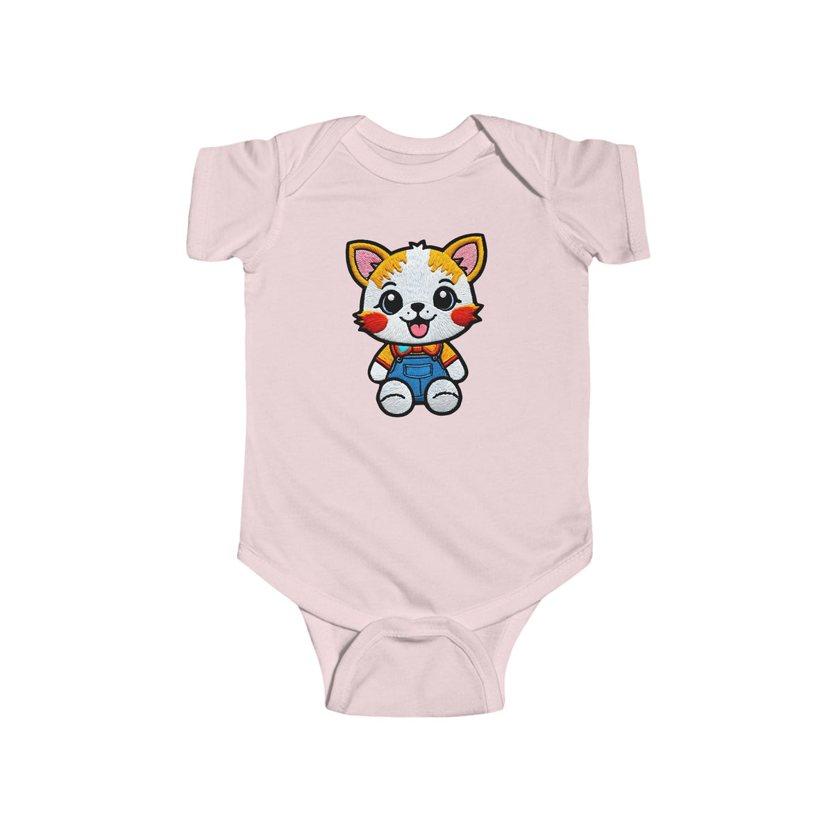FLUFFY Infant Fine Jersey Bodysuit NB: 0 - 24 mo