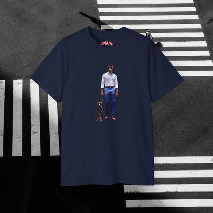 PINCHER- Camiseta Unisex de Algodón Ultrafino