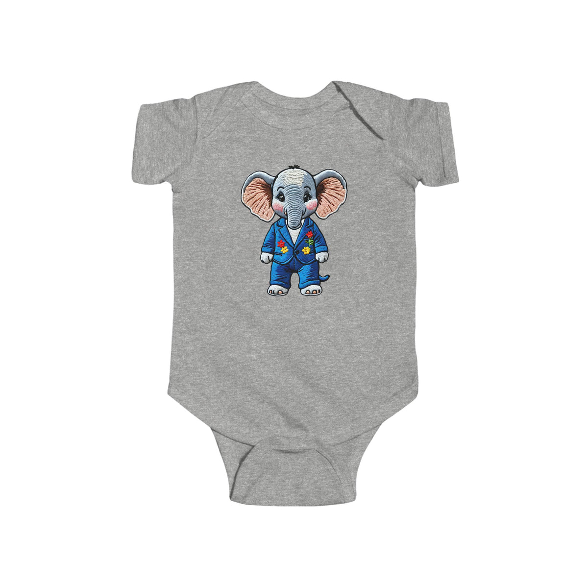 TUSKER Infant Fine Jersey Bodysuit NB: 0 - 24 mo