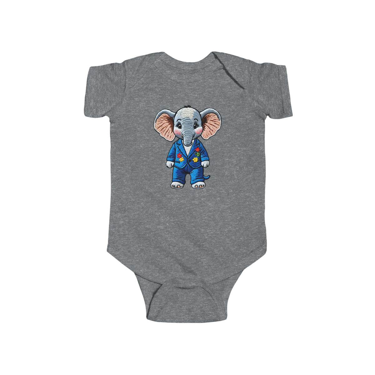 TUSKER Infant Fine Jersey Bodysuit NB: 0 - 24 mo