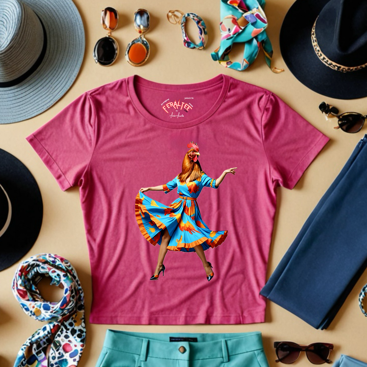 PENNY Women's Midweight Cotton Tee