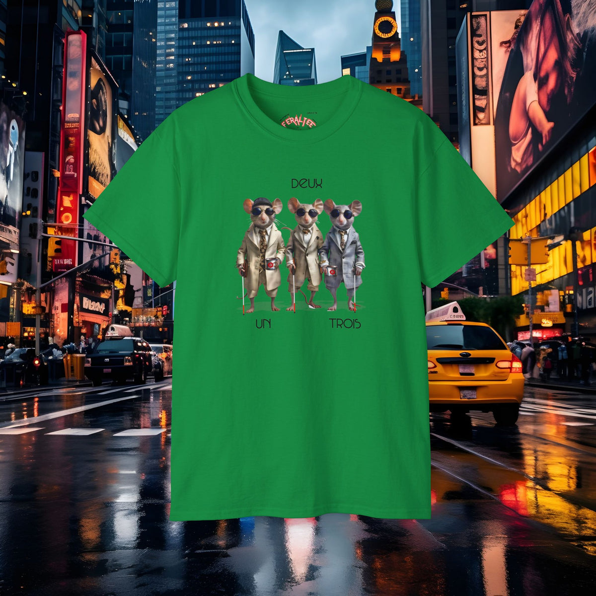 THREE BLIND MICE Unisex Ultra Cotton Tee