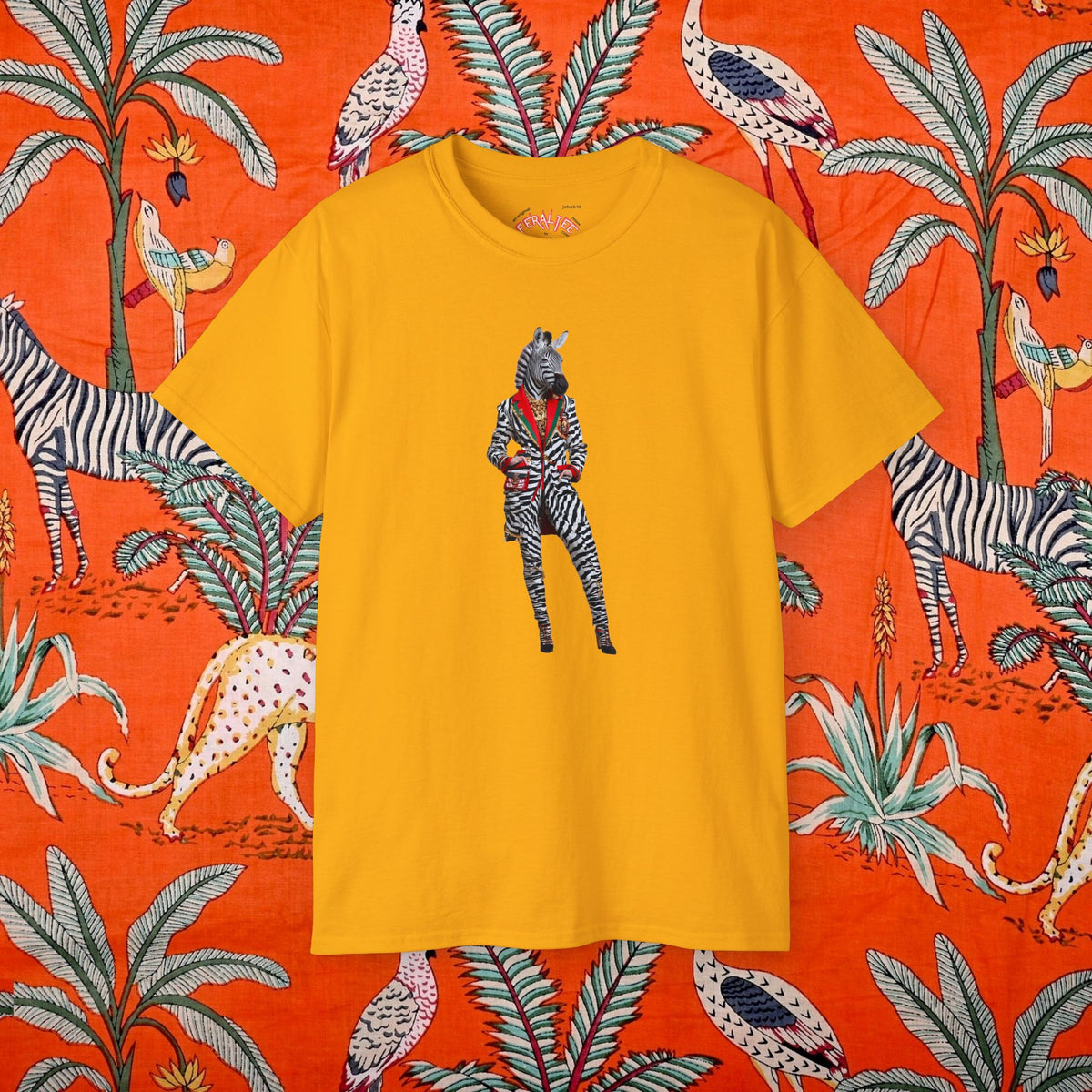 ZETE- Camiseta Unisex de Algodón Ultra Suave