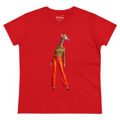 GIRASOL Women's Midweight Cotton Tee - 6 Colors Available