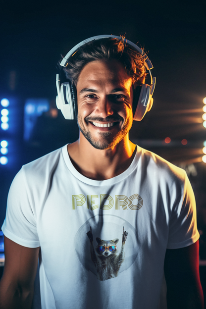 PEDRO PE- Camiseta Unisex de Algodón Ultra Fino 