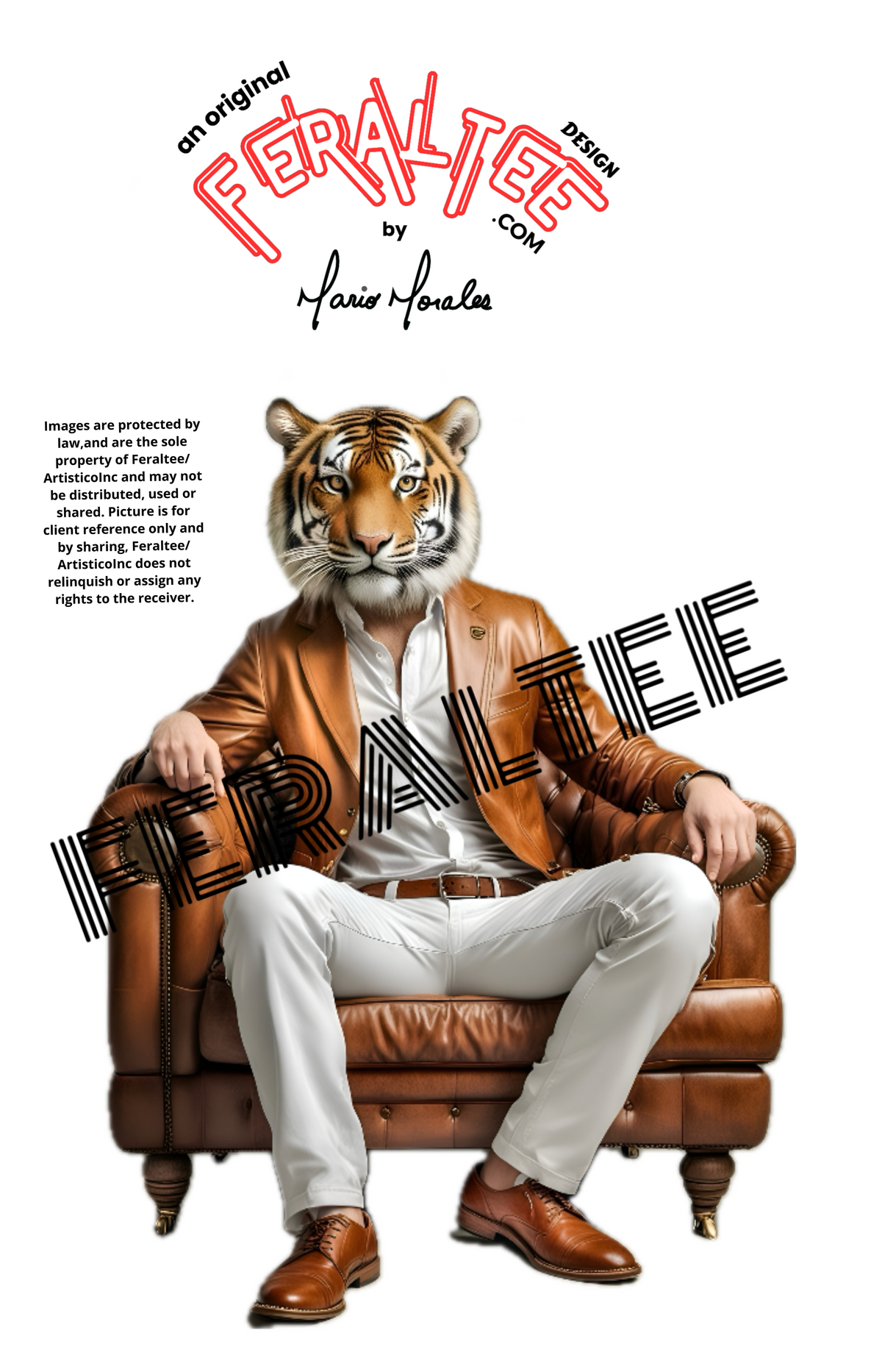 CROUCHING TIGER Unisex Ultra Cotton Tee