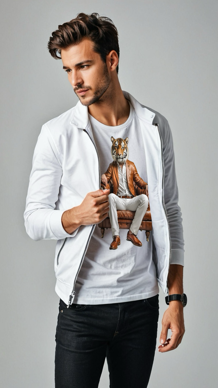 CROUCHING TIGER Unisex Ultra Cotton Tee