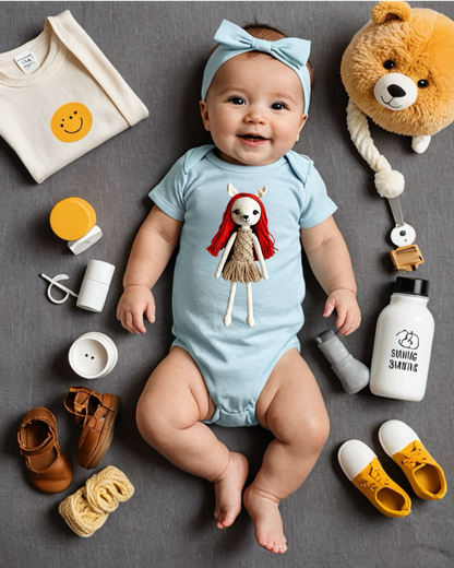 SCARLETT Infant Fine Jersey Bodysuit NB: 0-24 mos