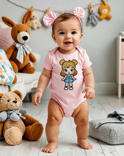 CHLOE Infant Fine Jersey Bodysuit NB: 0-24 mos